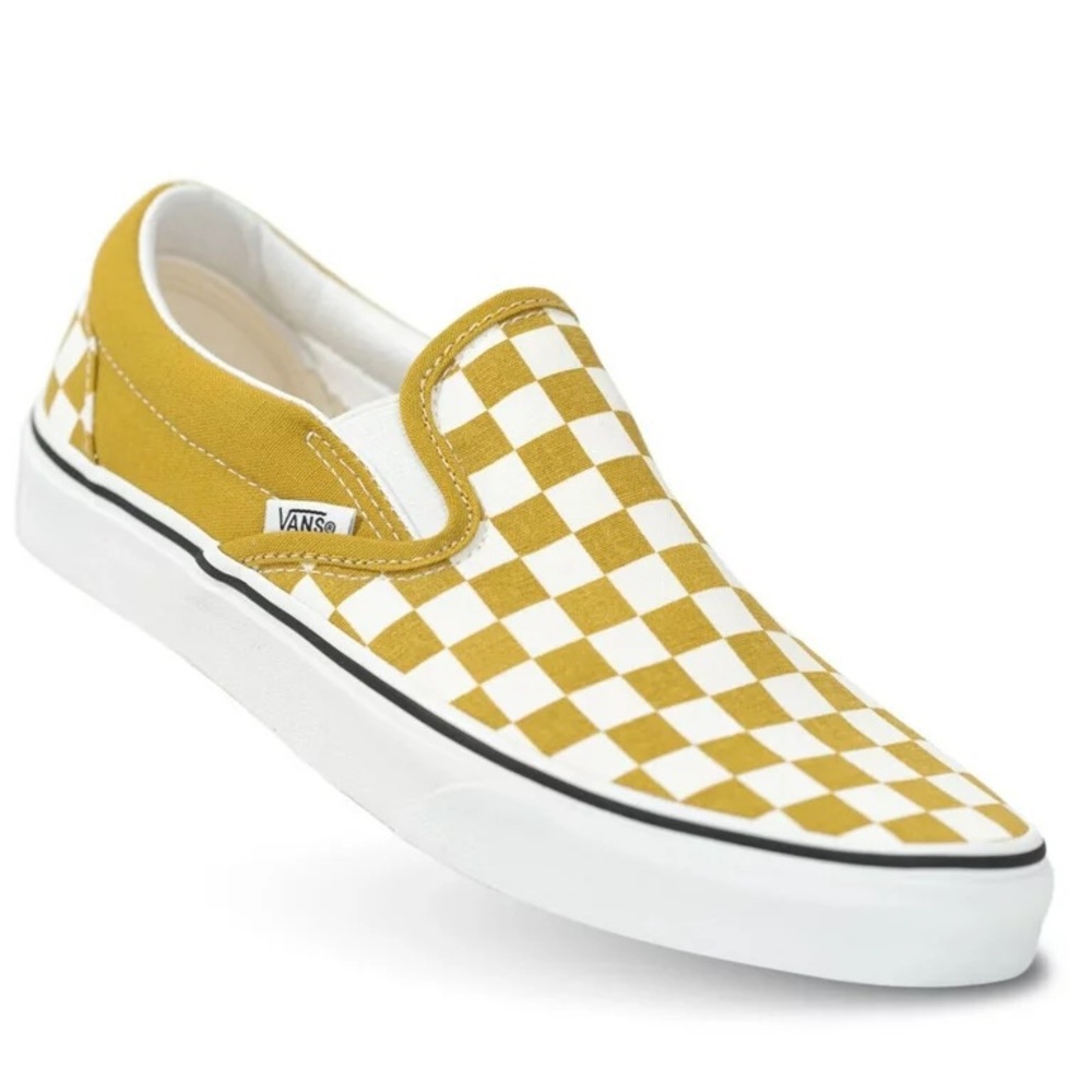 Yellow Checker Vans